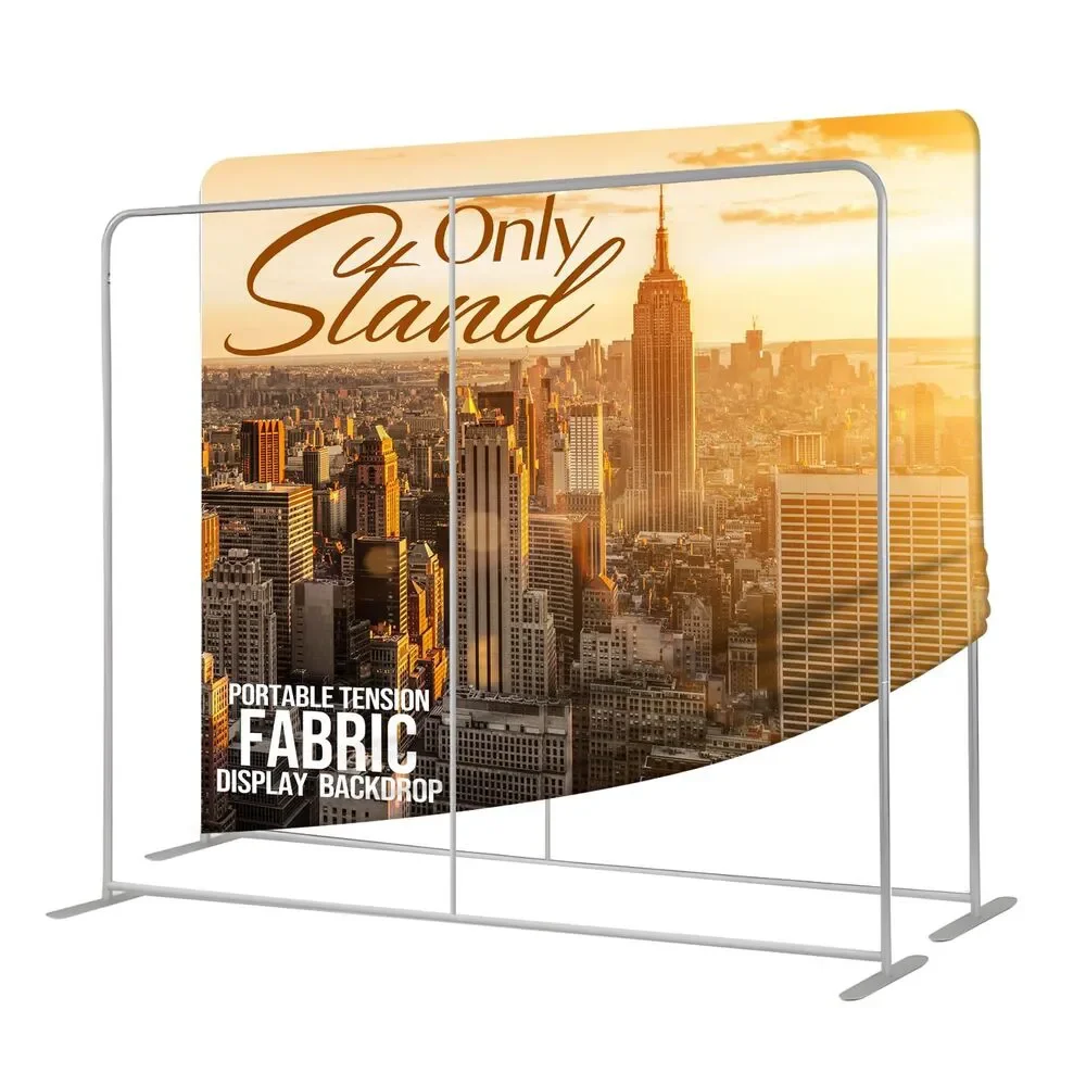 7.5x10 FT Display Backdrop Portable, Double-sided, Trade Show, Weddings, Events
